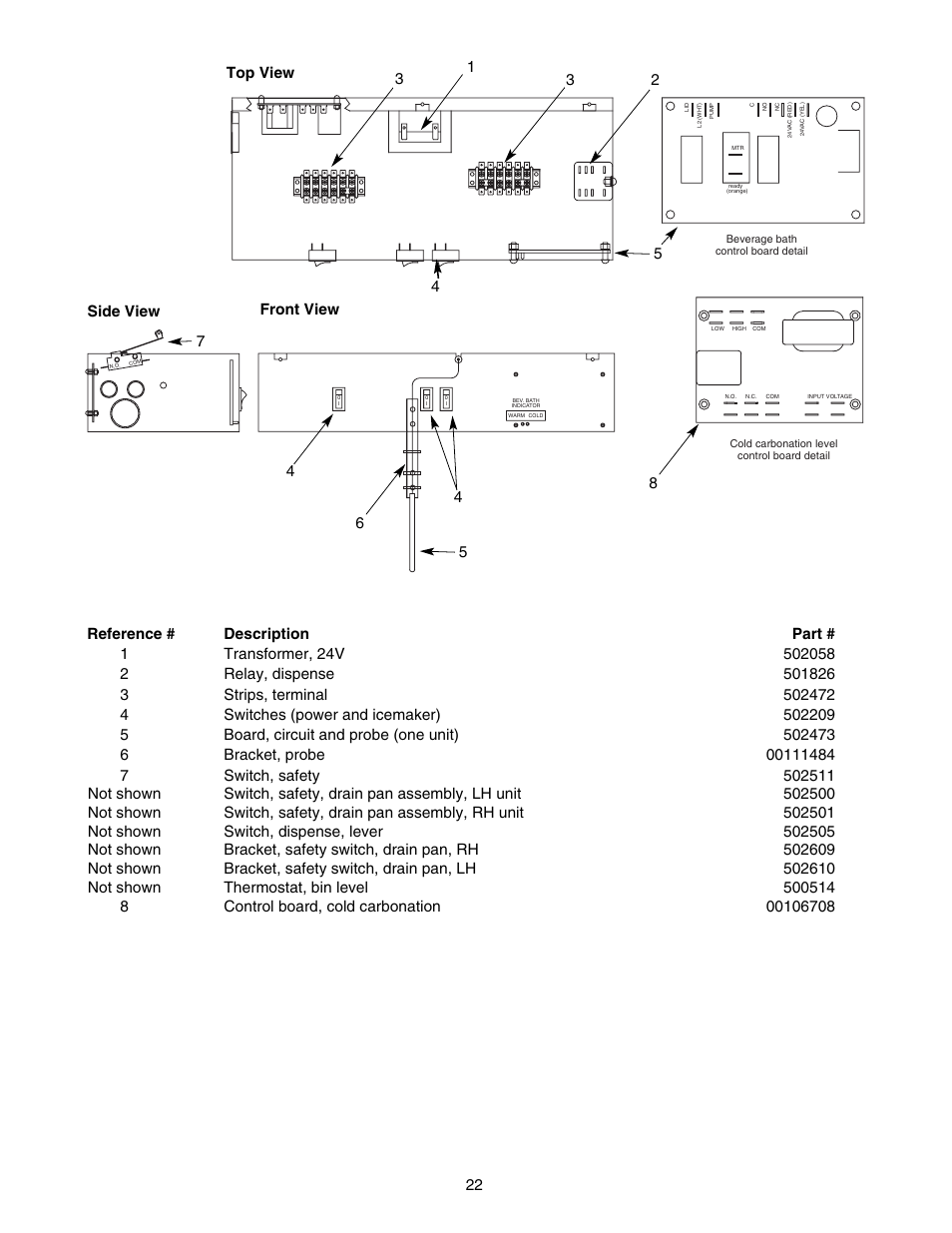 Follett 00119628R01 User Manual | Page 22 / 24