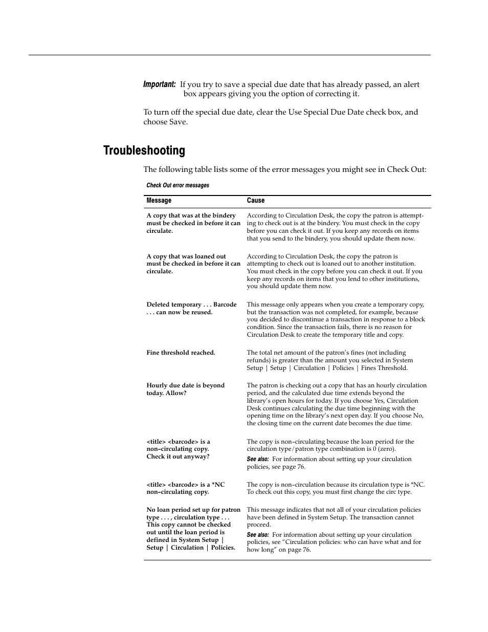 Troubleshooting, Important | Follett VERSION 6.00 User Manual | Page 144 / 730