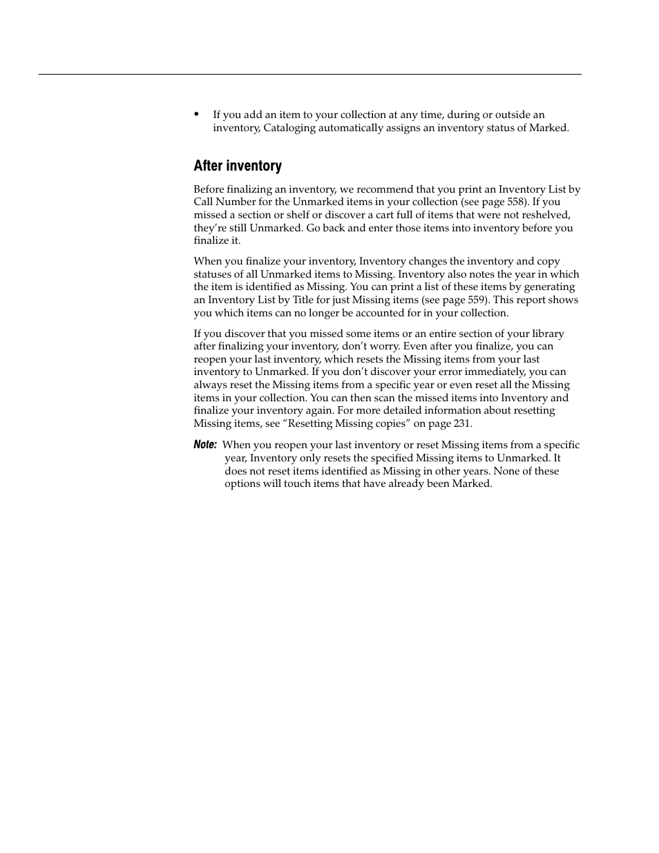 After inventory | Follett VERSION 6.00 User Manual | Page 212 / 730