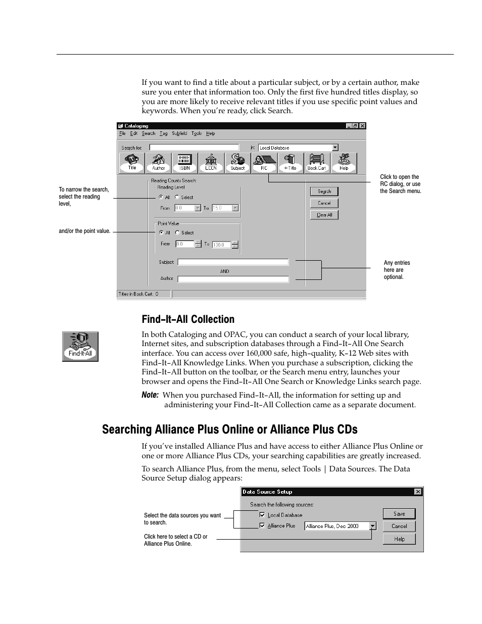 Find-it-all collection | Follett VERSION 6.00 User Manual | Page 245 / 730