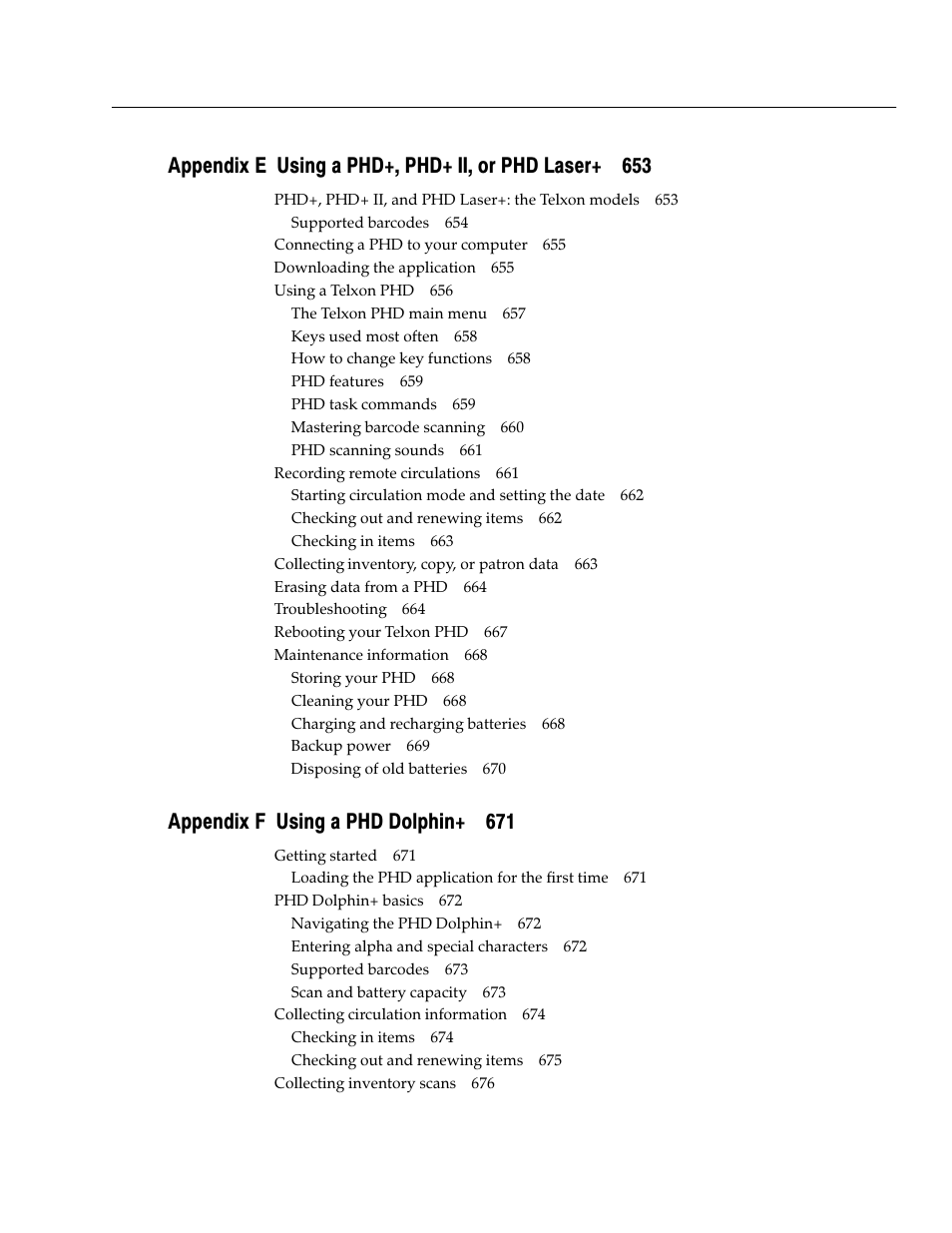 Appendix f using a phd dolphin+ 671 | Follett VERSION 6.00 User Manual | Page 25 / 730