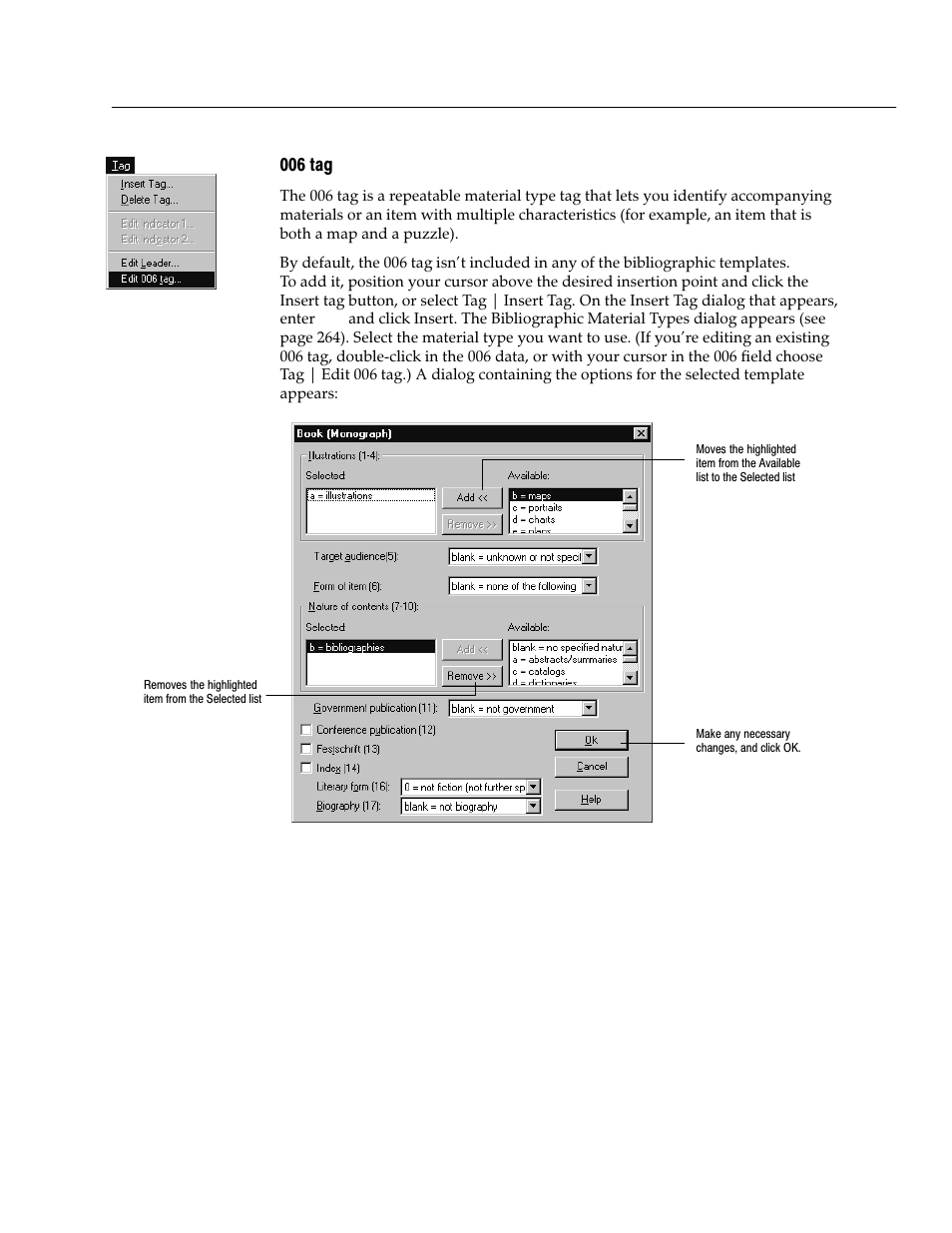 006 tag | Follett VERSION 6.00 User Manual | Page 271 / 730