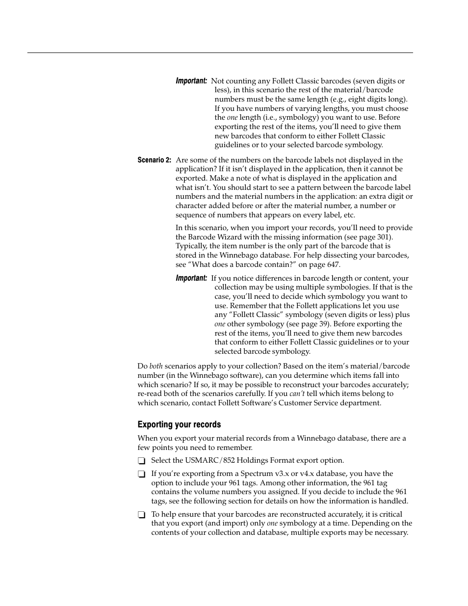 Exporting your records | Follett VERSION 6.00 User Manual | Page 298 / 730