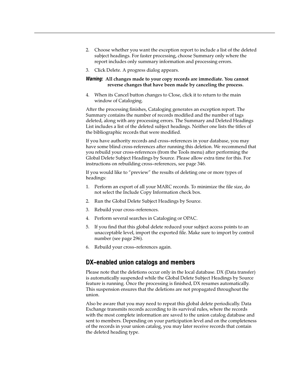 Dx-enabled union catalogs and members | Follett VERSION 6.00 User Manual | Page 333 / 730