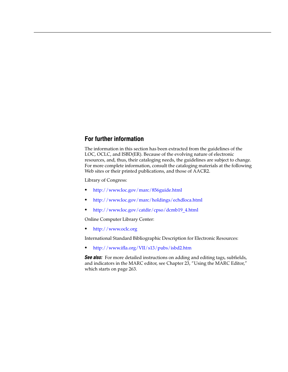 For further information | Follett VERSION 6.00 User Manual | Page 369 / 730