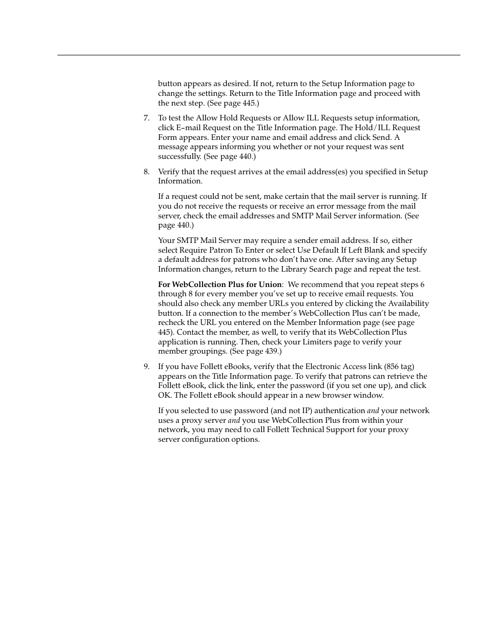 Follett VERSION 6.00 User Manual | Page 453 / 730
