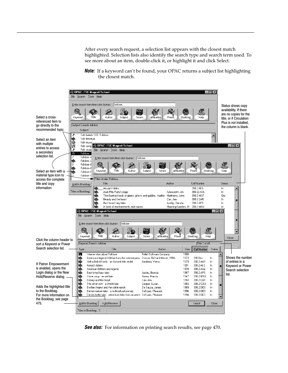 See also | Follett VERSION 6.00 User Manual | Page 464 / 730