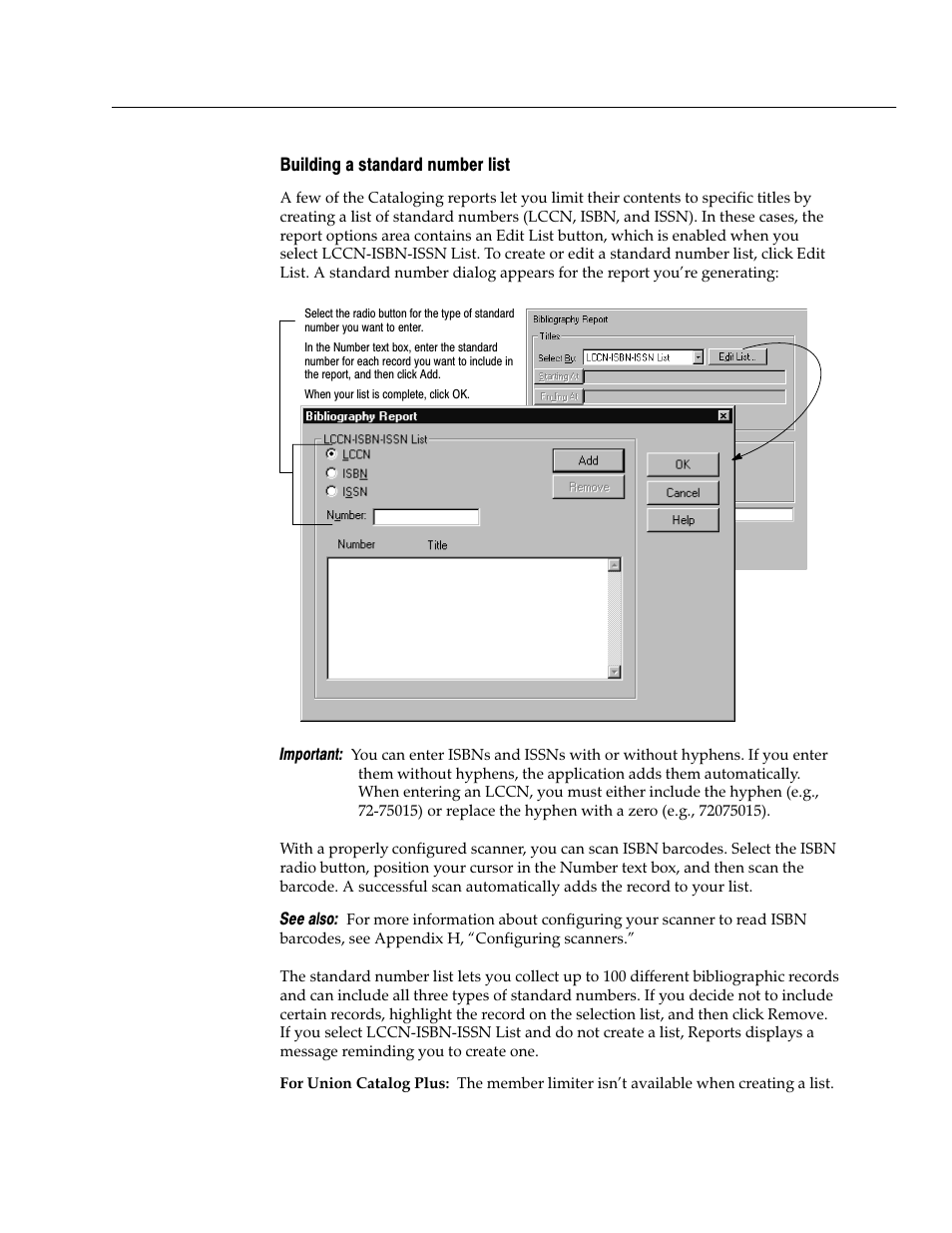 Building a standard number list | Follett VERSION 6.00 User Manual | Page 491 / 730