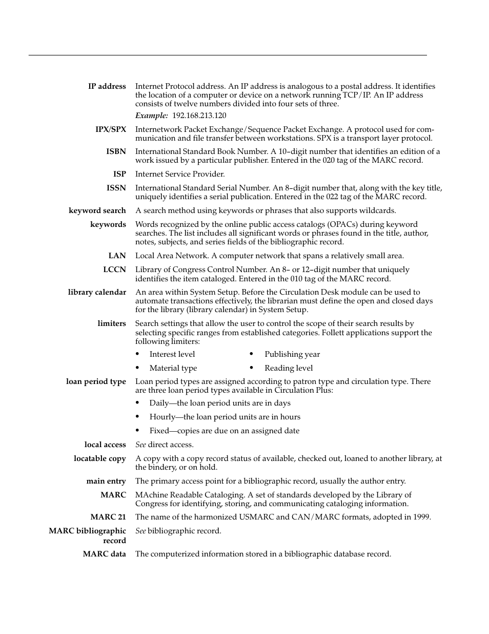 Follett VERSION 6.00 User Manual | Page 620 / 730