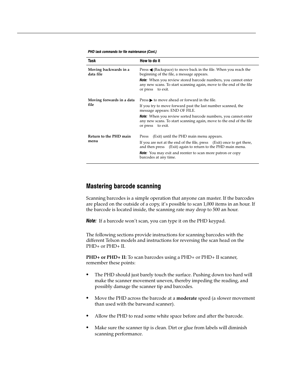Mastering barcode scanning | Follett VERSION 6.00 User Manual | Page 660 / 730