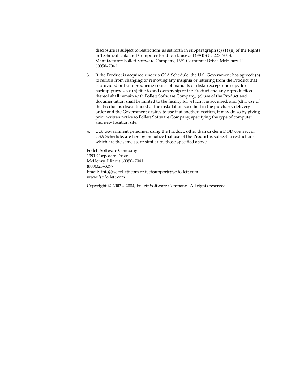 Follett VERSION 6.00 User Manual | Page 7 / 730