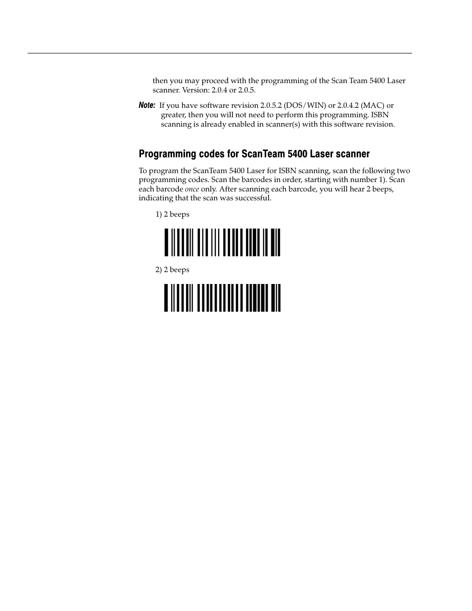Programming codes for scanteam 5400 laser scanner | Follett VERSION 6.00 User Manual | Page 702 / 730
