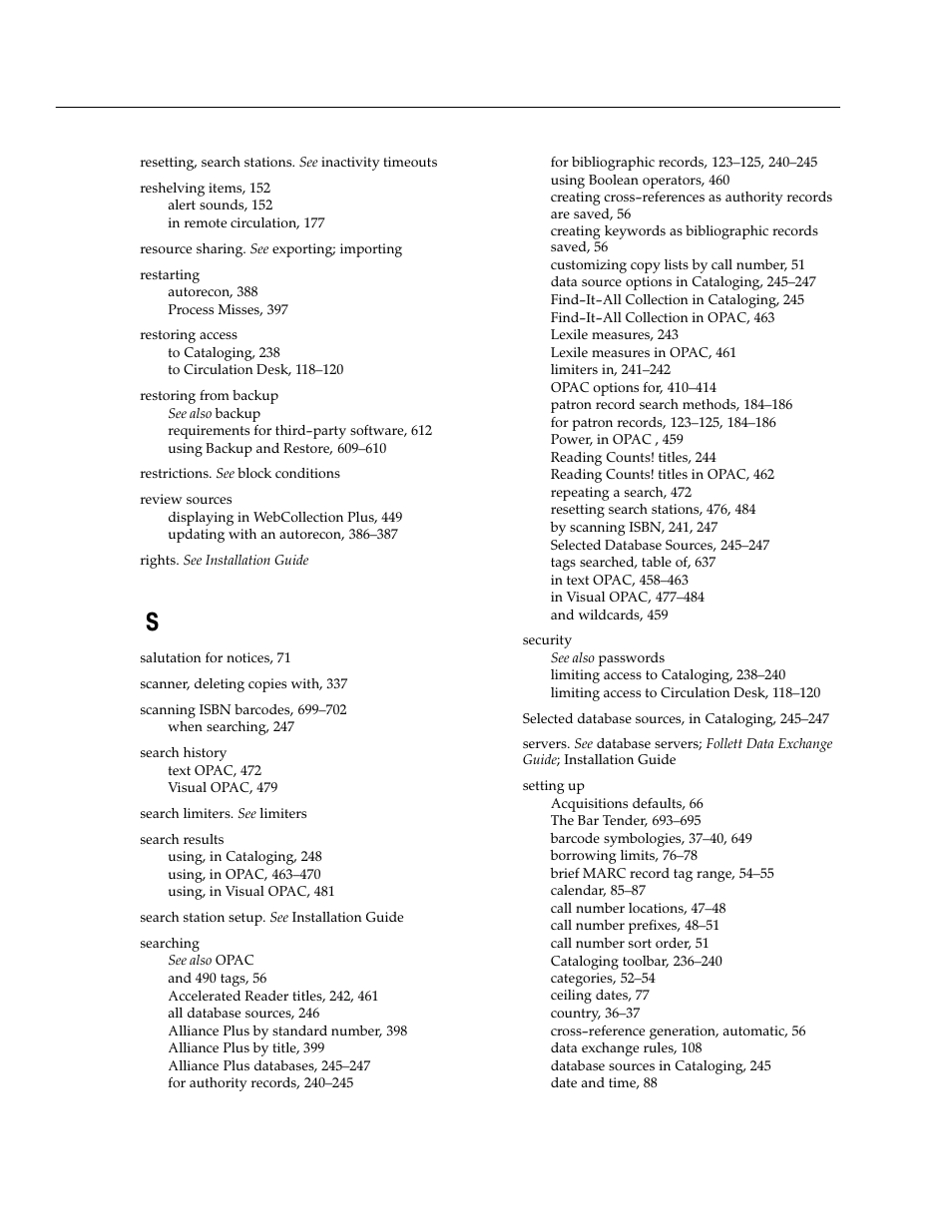 Follett VERSION 6.00 User Manual | Page 720 / 730