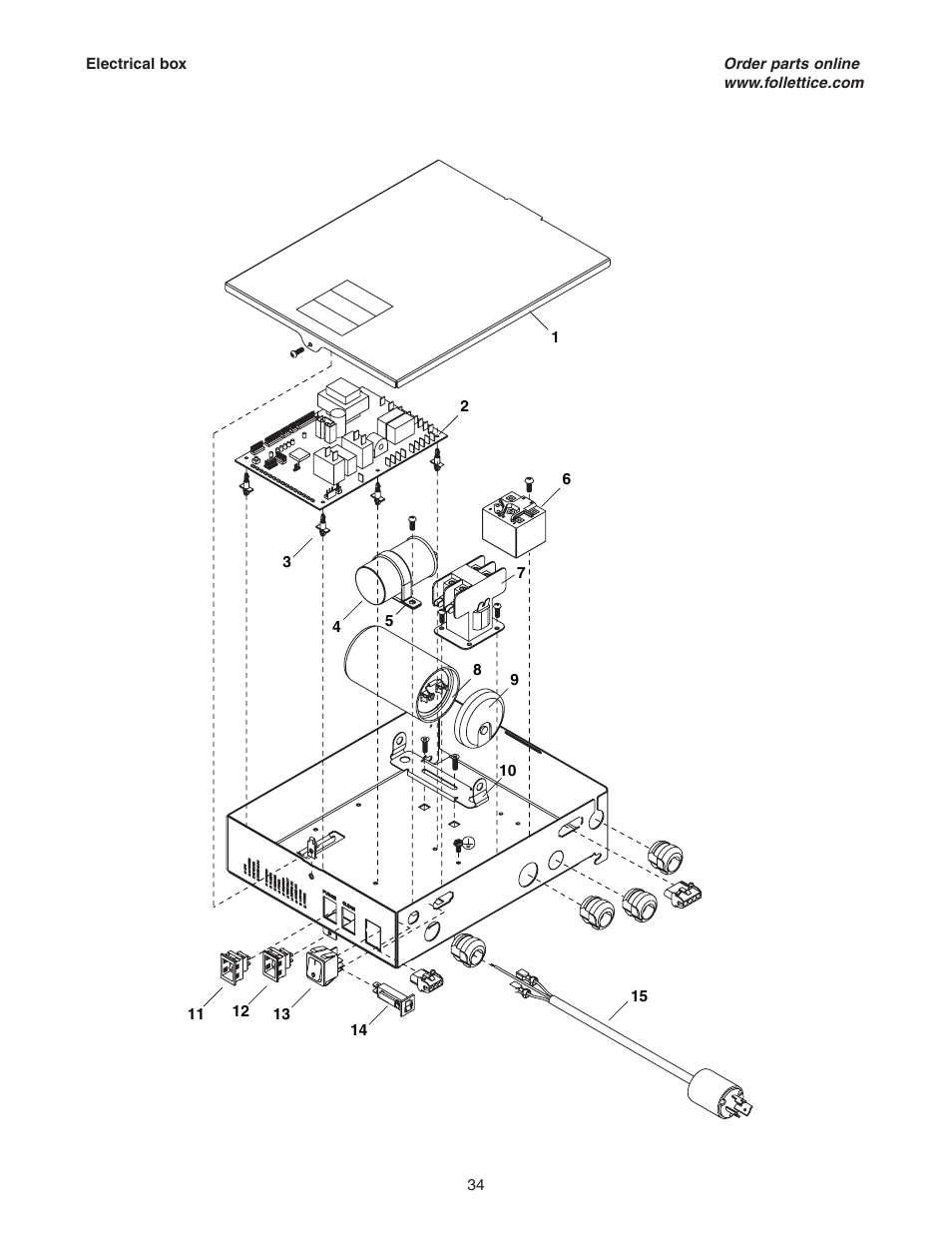 Follett HCE1000A User Manual | Page 34 / 40