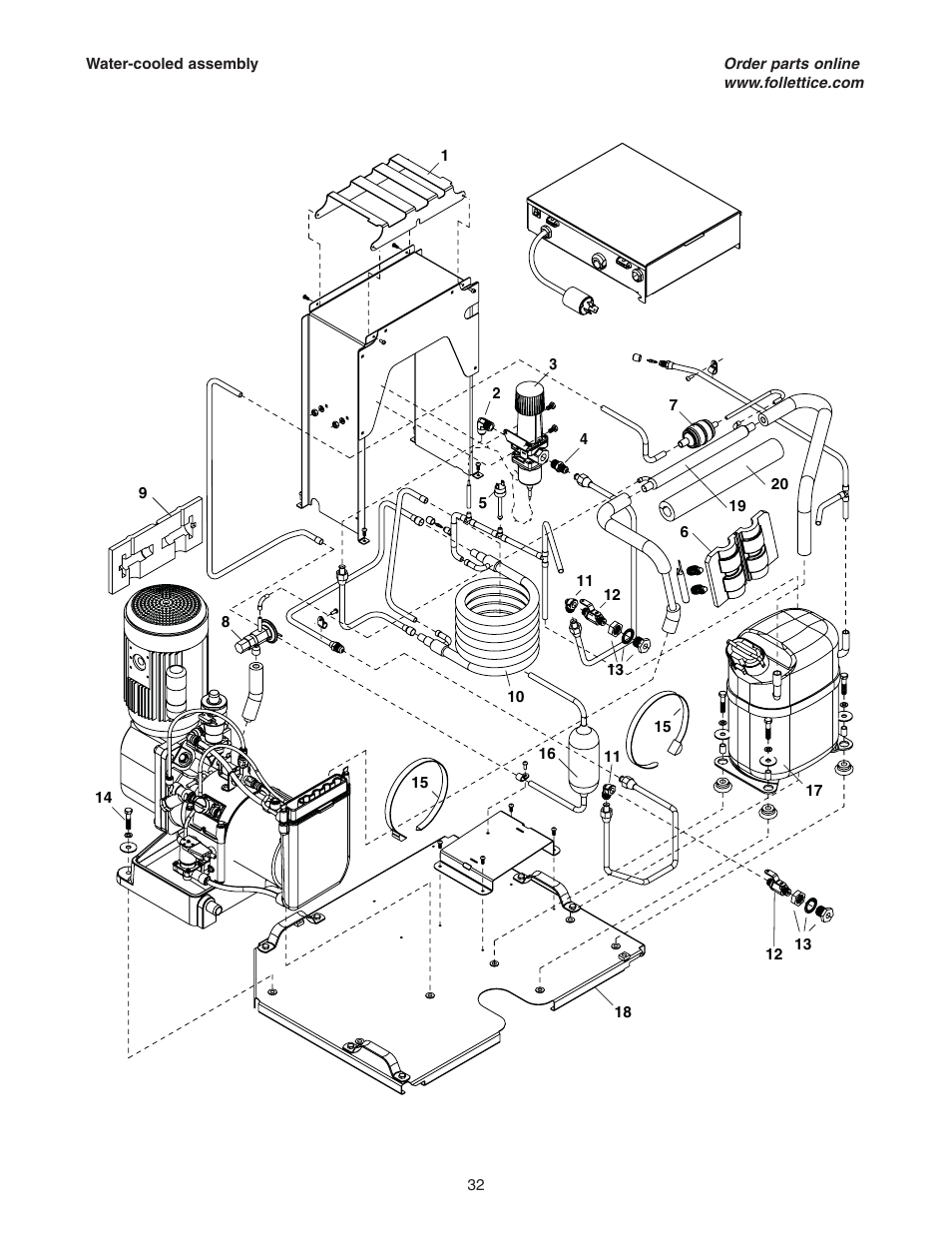 Follett HCE1000W User Manual | Page 32 / 40