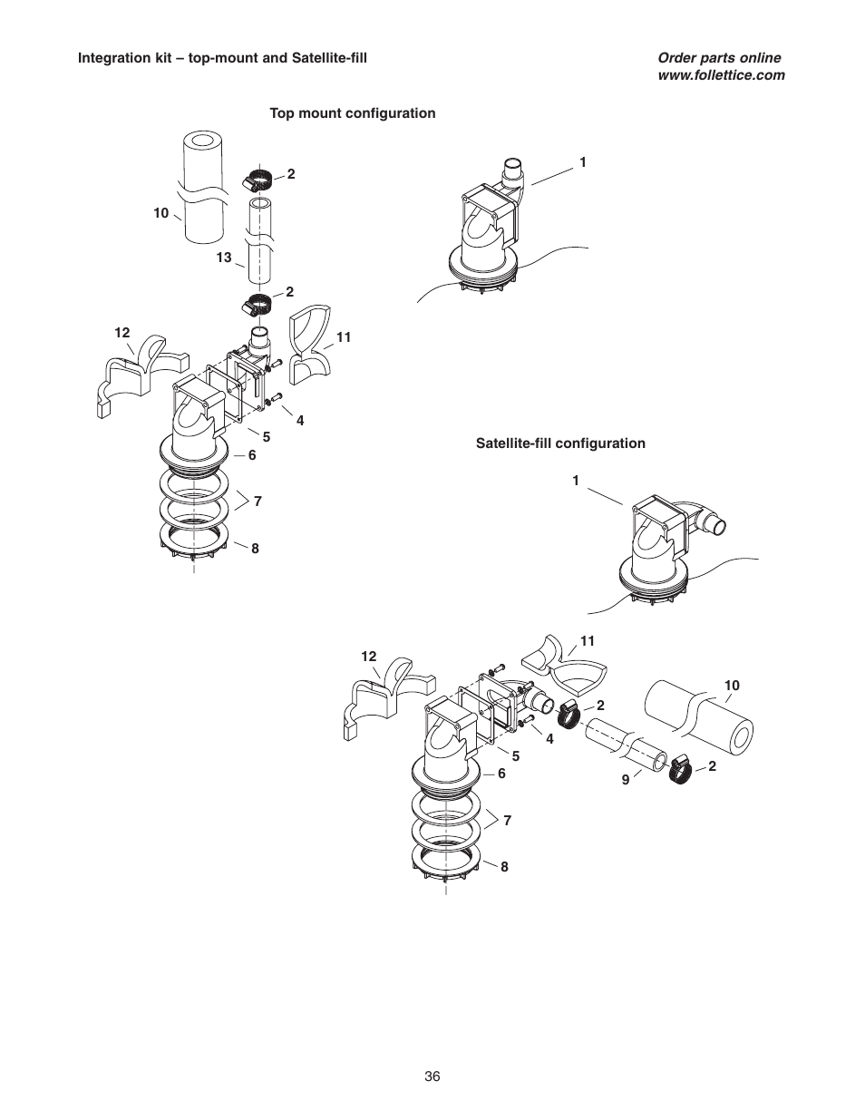 Follett HCE1000W User Manual | Page 36 / 40