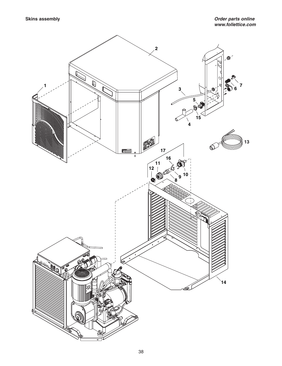 Follett HCE1000W User Manual | Page 38 / 40