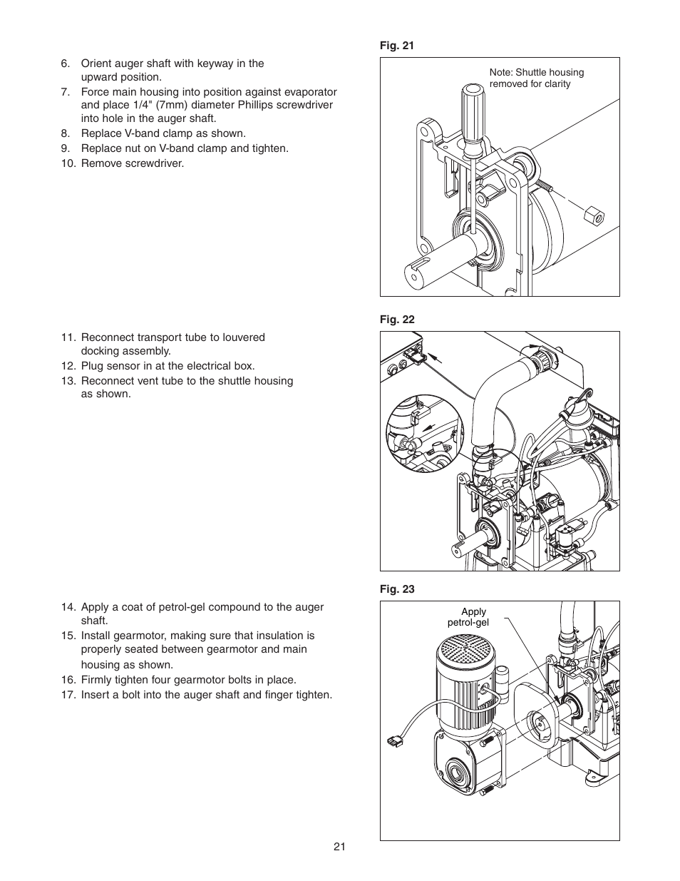 Follett HCD1400R User Manual | Page 21 / 40