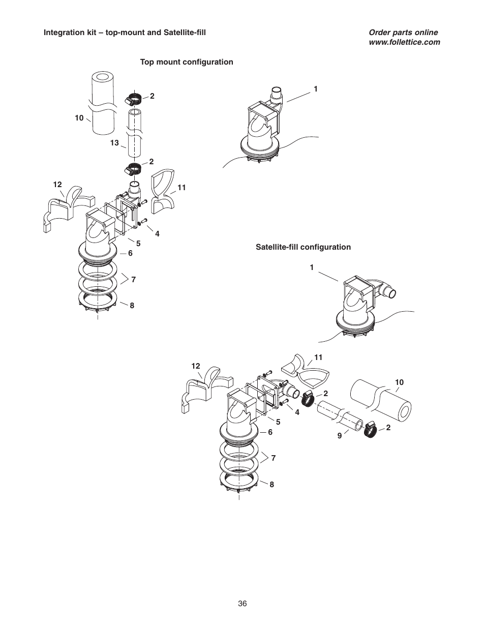 Follett HCD1400R User Manual | Page 36 / 40