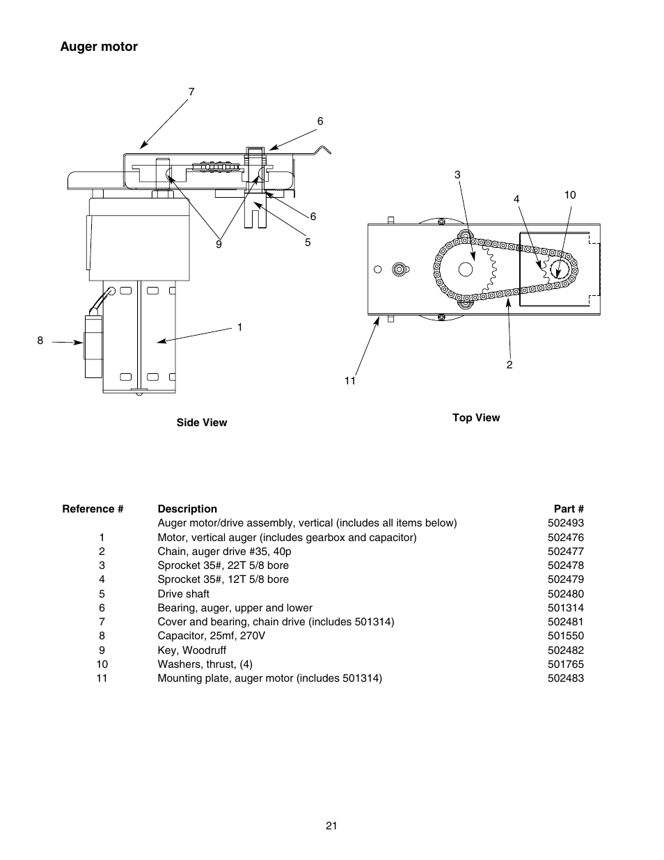 Follett VU155K User Manual | Page 21 / 24