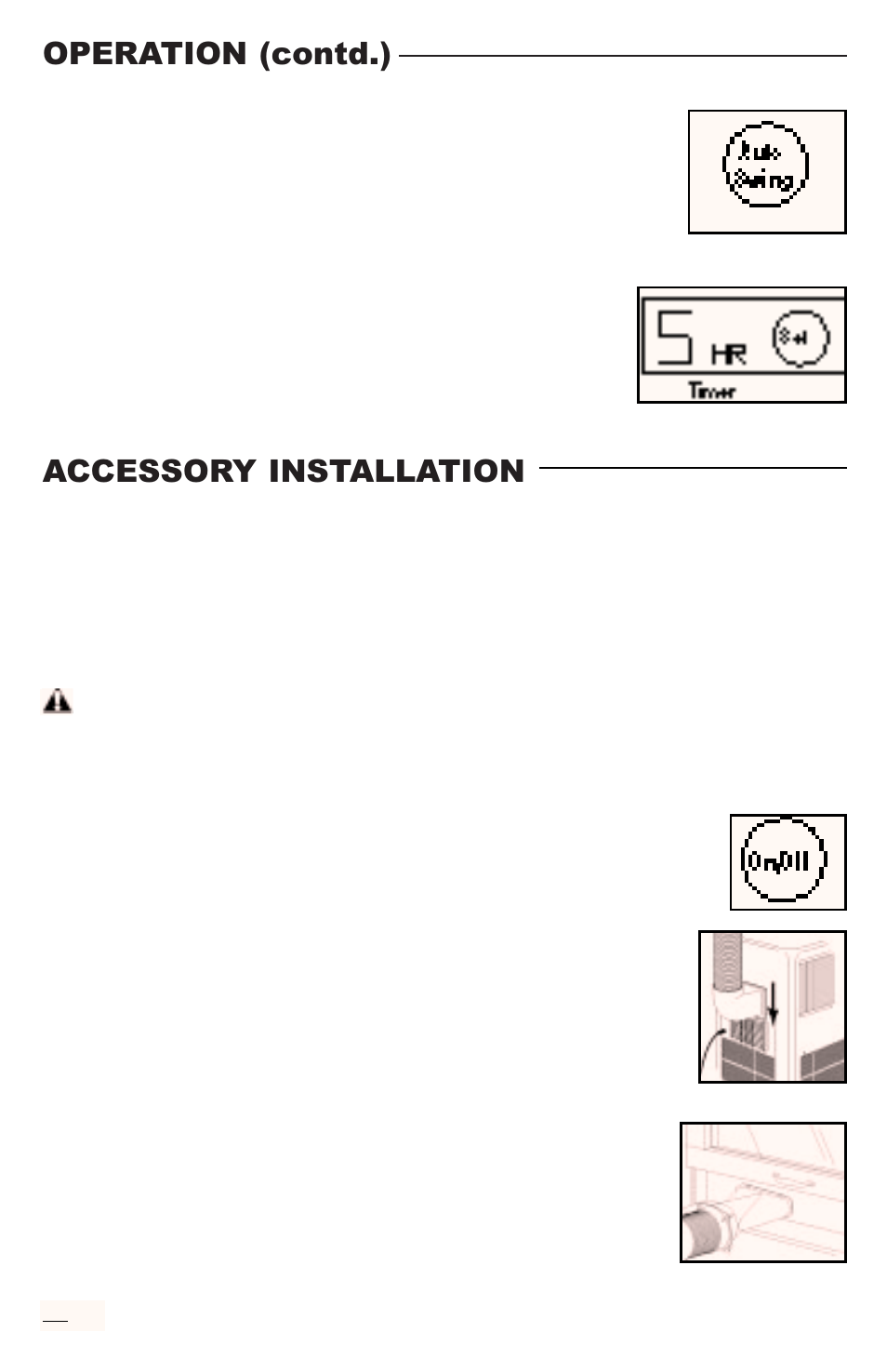 Operation (contd.), Accessory installation | Freecom Technologies RCS-M2000U User Manual | Page 10 / 16