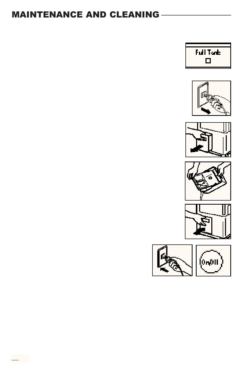 Maintenance and cleaning | Freecom Technologies RCS-M2000U User Manual | Page 12 / 16