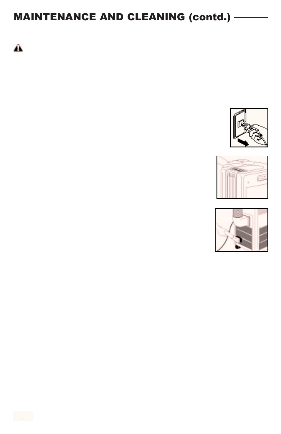 Maintenance and cleaning (contd.) | Freecom Technologies RCS-M2000U User Manual | Page 14 / 16