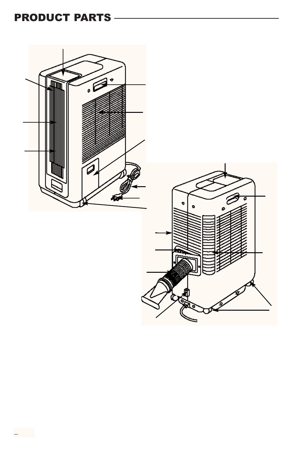 Product parts | Freecom Technologies RCS-M1000U User Manual | Page 11 / 16