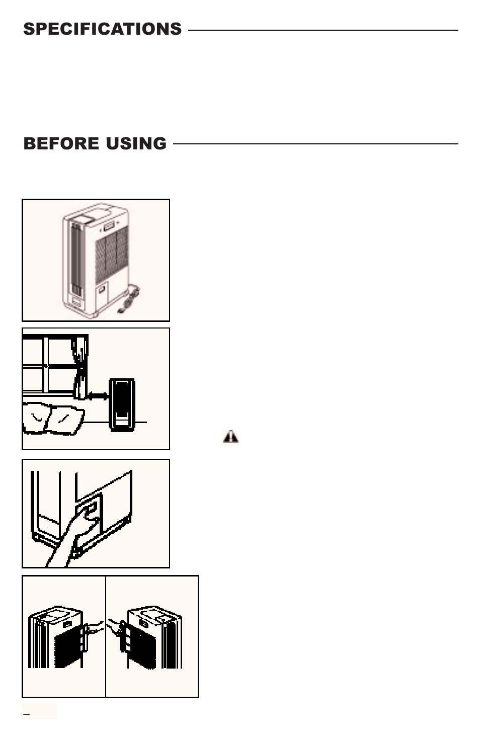 Before using, Specifications | Freecom Technologies RCS-M1000U User Manual | Page 15 / 16