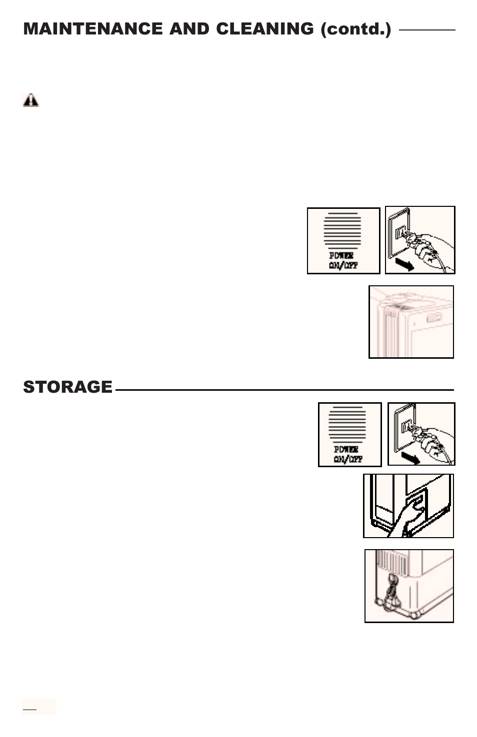 Maintenance and cleaning (contd.), Storage | Freecom Technologies RCS-M1000U User Manual | Page 5 / 16