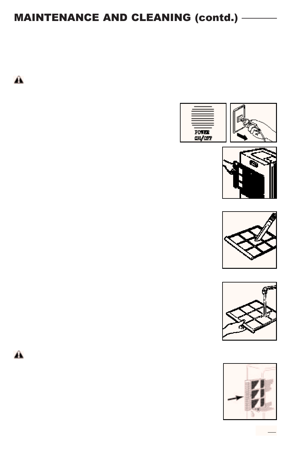 Maintenance and cleaning (contd.) | Freecom Technologies RCS-M1000U User Manual | Page 8 / 16