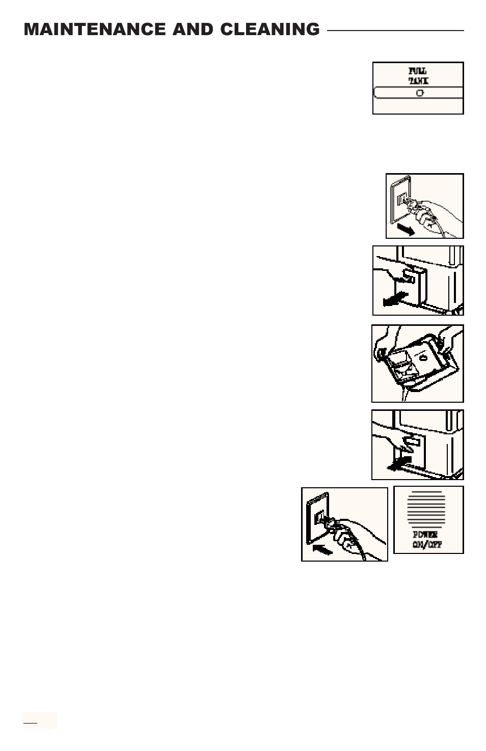 Maintenance and cleaning | Freecom Technologies RCS-M1000U User Manual | Page 9 / 16