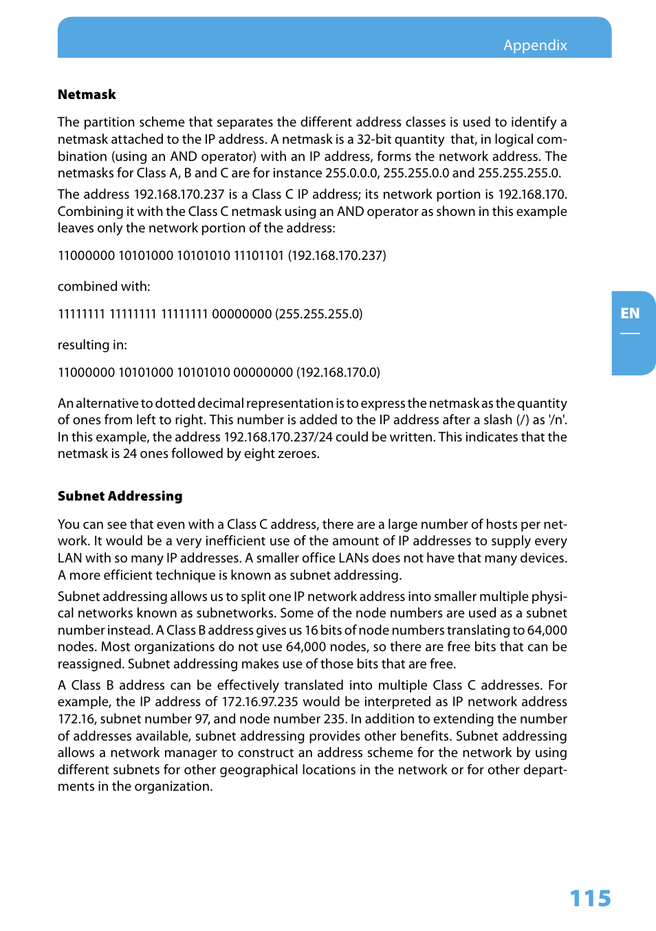 Freecom Technologies MusicPal User Manual | Page 115 / 120