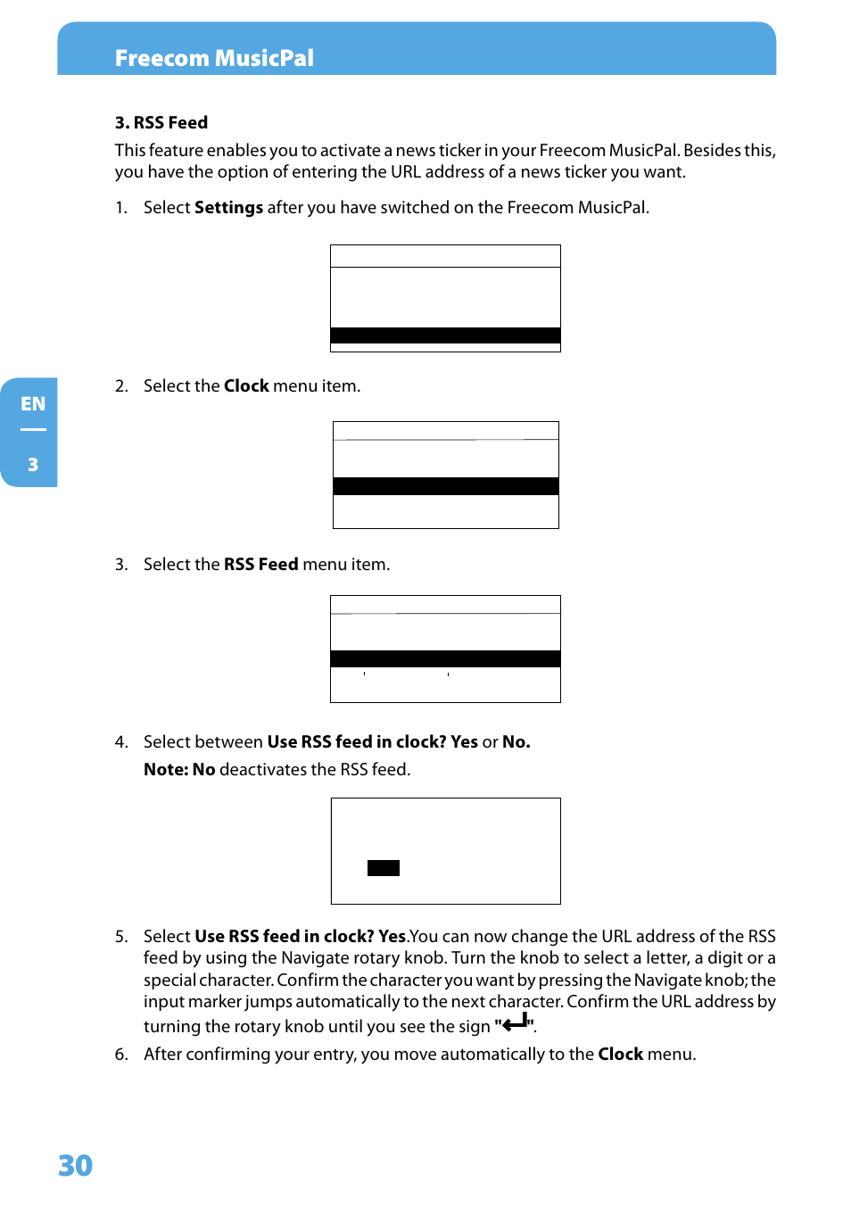 Freecom musicpal | Freecom Technologies MusicPal User Manual | Page 30 / 120