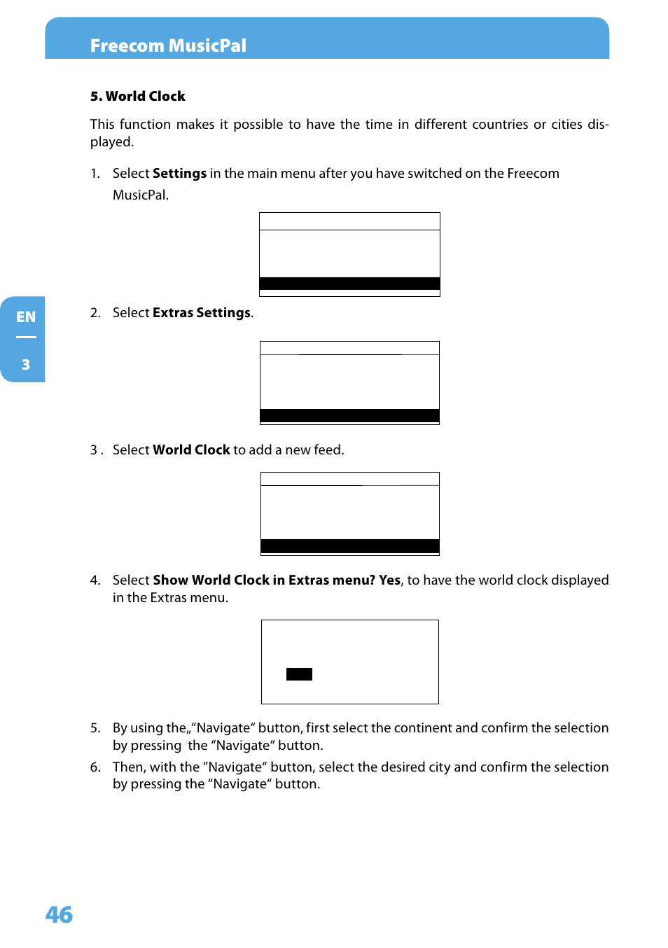 Freecom musicpal | Freecom Technologies MusicPal User Manual | Page 46 / 120