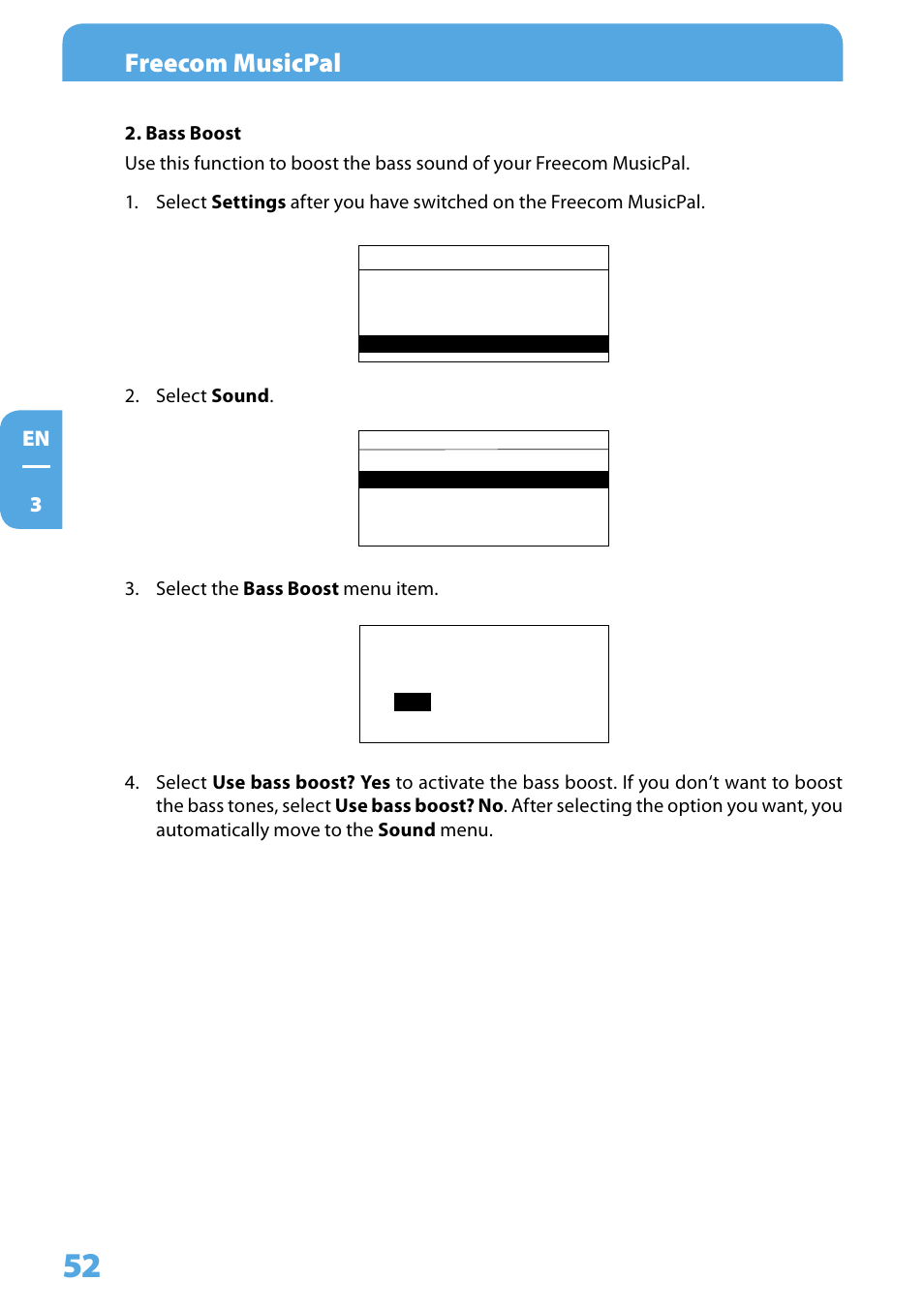 Freecom musicpal | Freecom Technologies MusicPal User Manual | Page 52 / 120