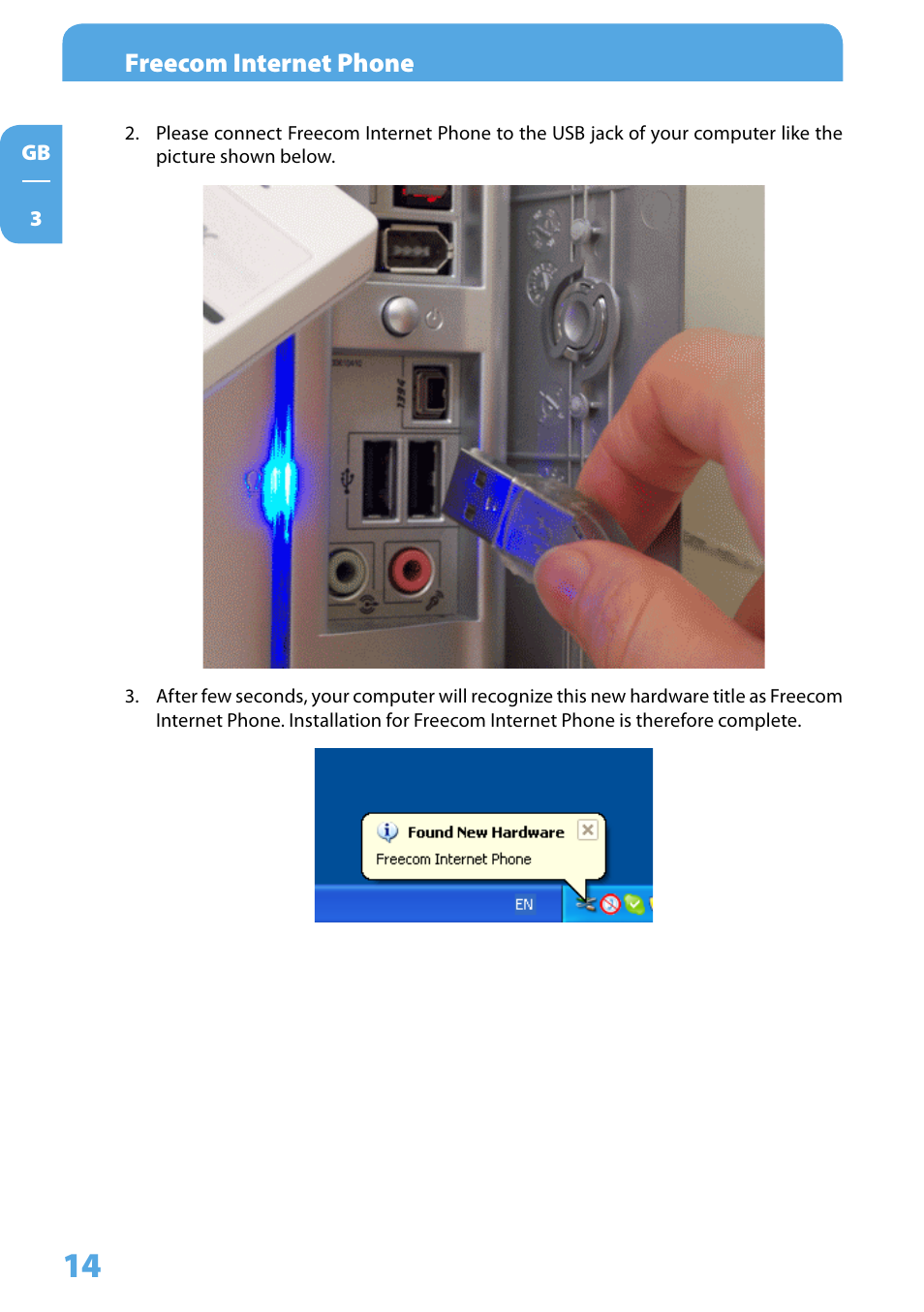 Freecom internet phone | Freecom Technologies Skype Phone User Manual | Page 14 / 42