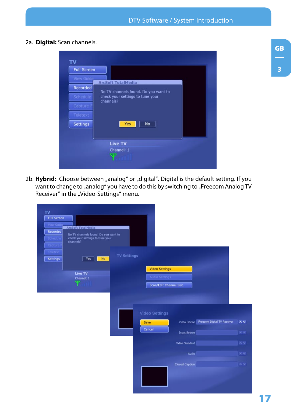 Freecom Technologies DVB-T User Manual | Page 17 / 29