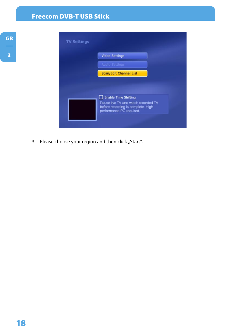 Freecom Technologies DVB-T User Manual | Page 18 / 29
