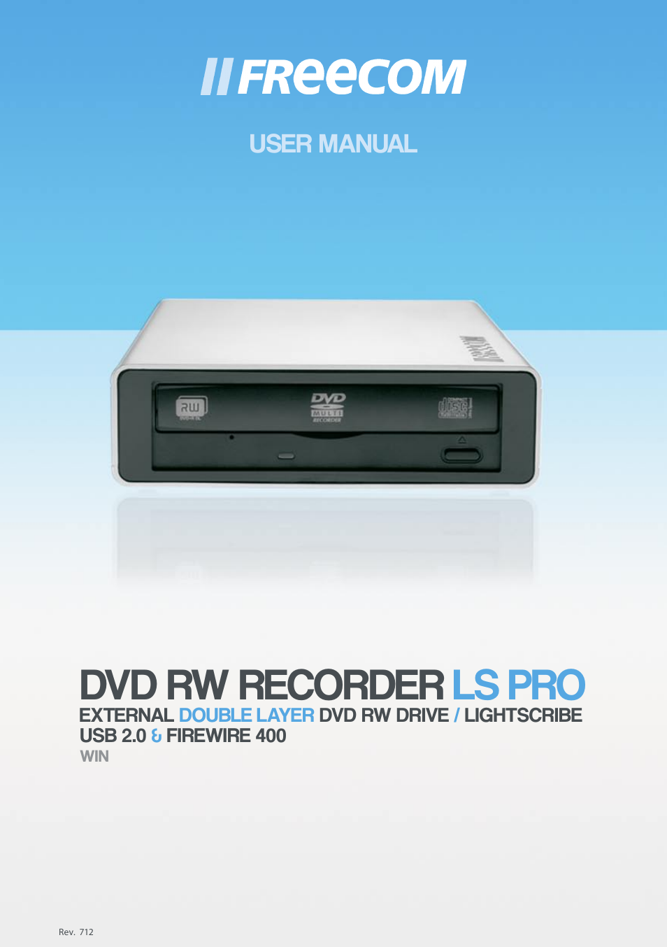 Freecom Technologies Firewire 400 User Manual | 14 pages