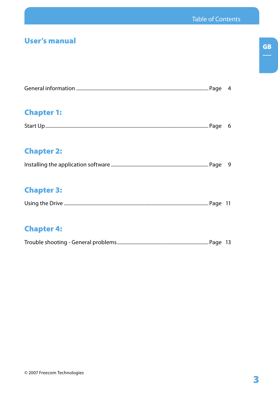 Freecom Technologies Firewire 400 User Manual | Page 3 / 14