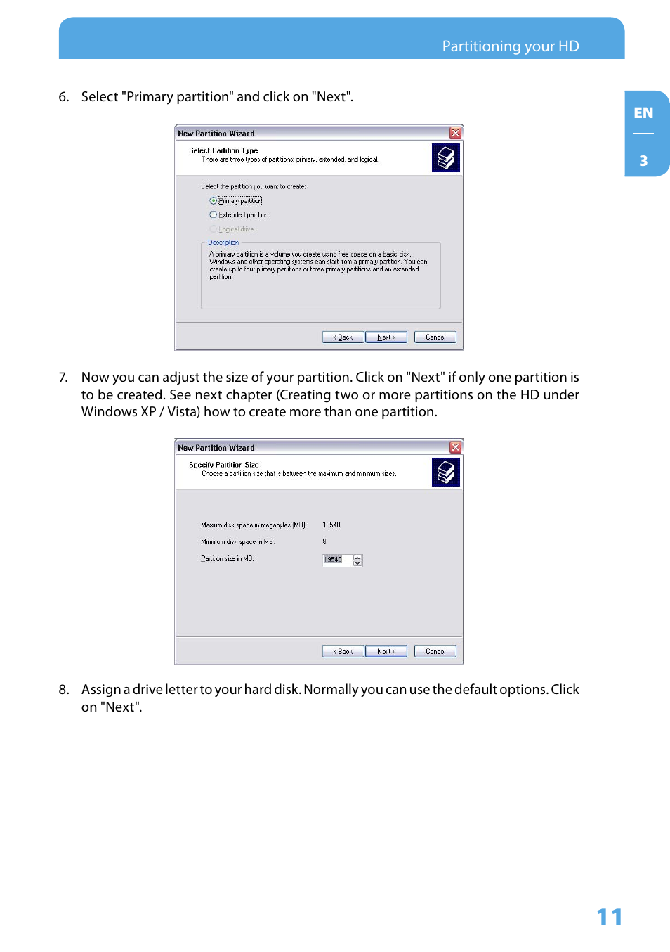 Freecom Technologies Hard Drive Dock User Manual | Page 11 / 18