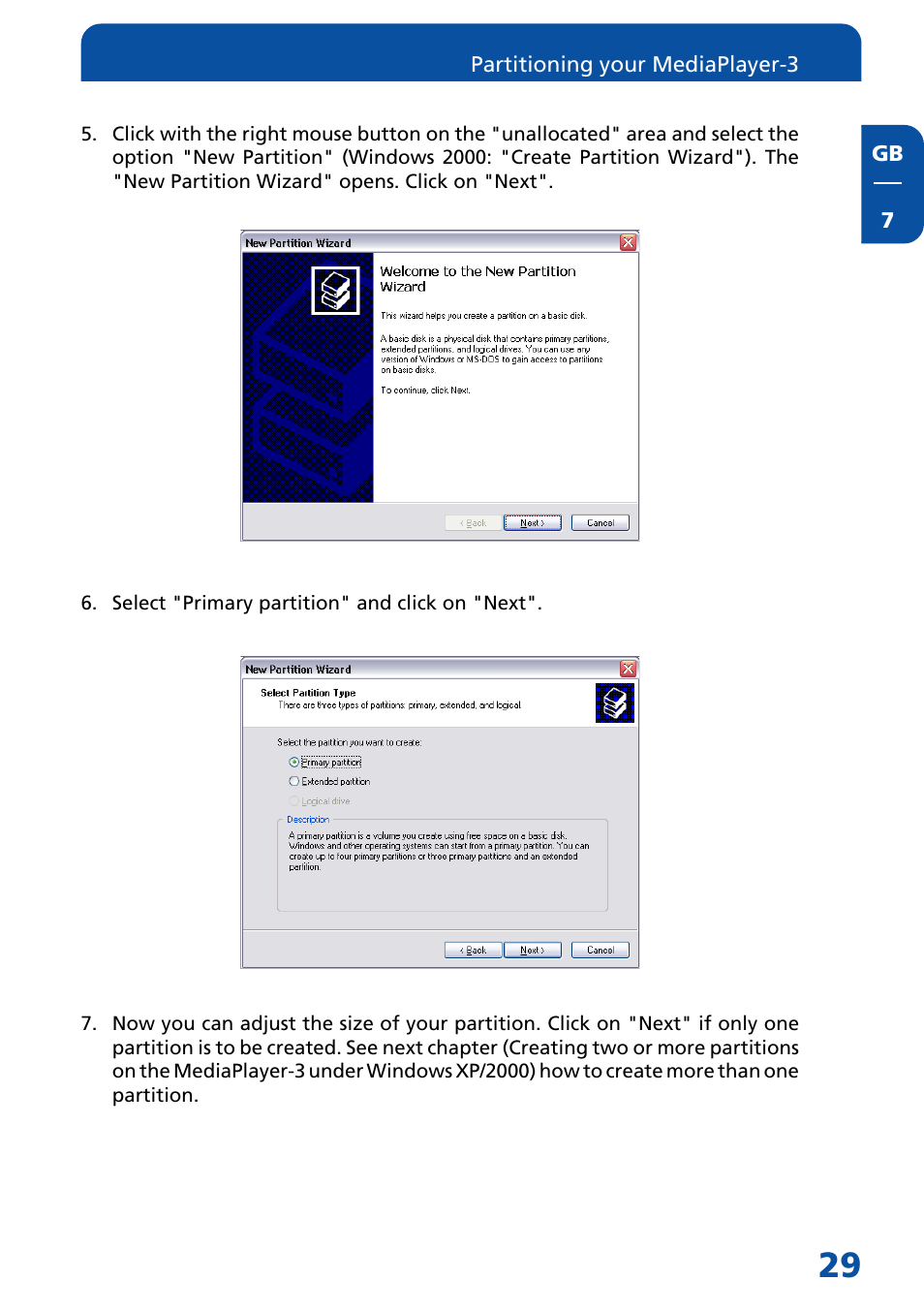 Freecom Technologies MediaPlayer3 User Manual | Page 29 / 41