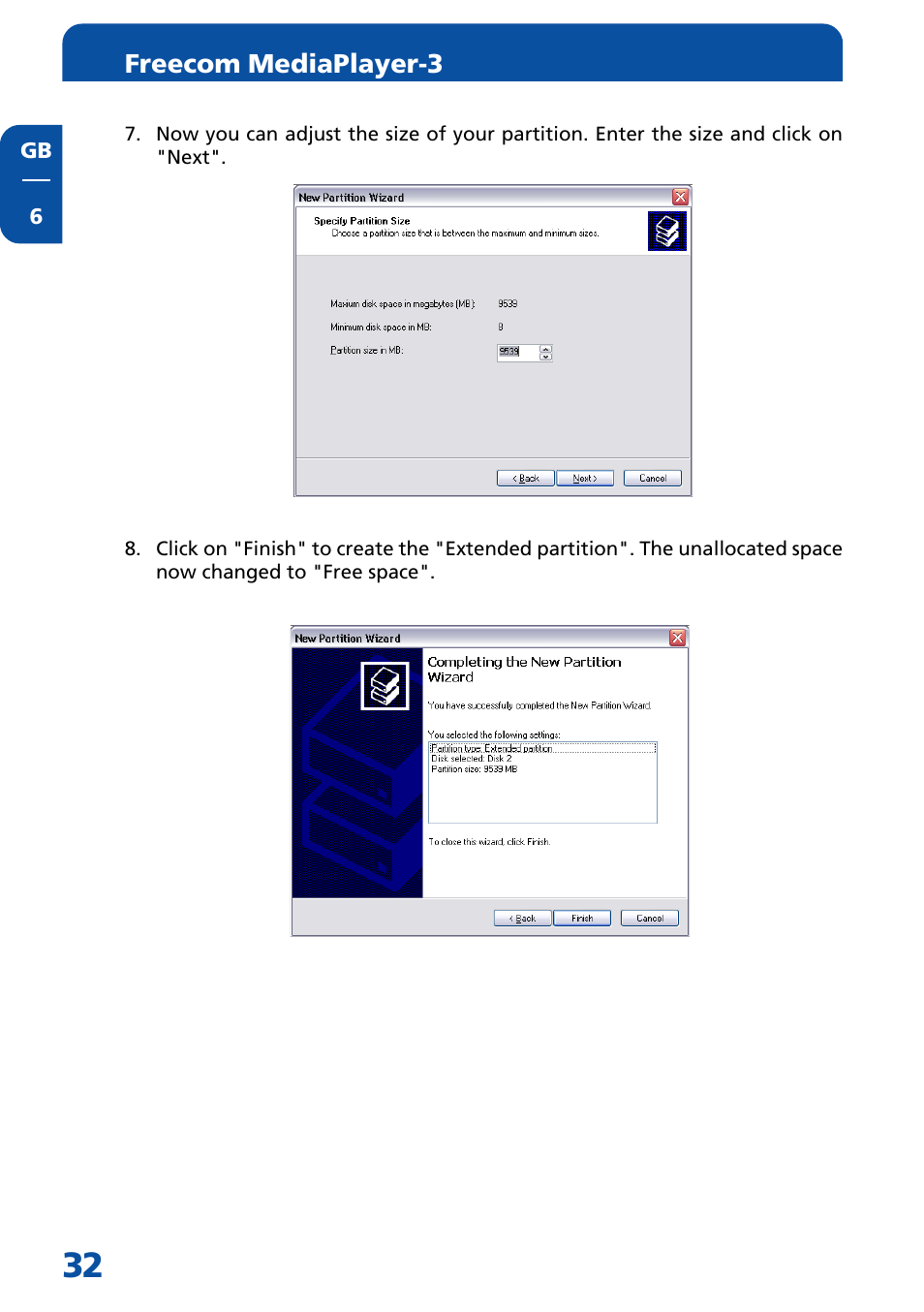 Freecom mediaplayer-3 | Freecom Technologies MediaPlayer3 User Manual | Page 32 / 41