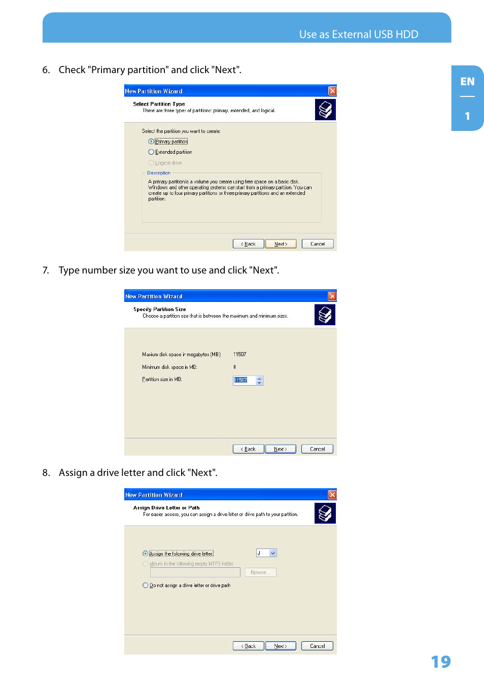 Freecom Technologies 350 User Manual | Page 19 / 107