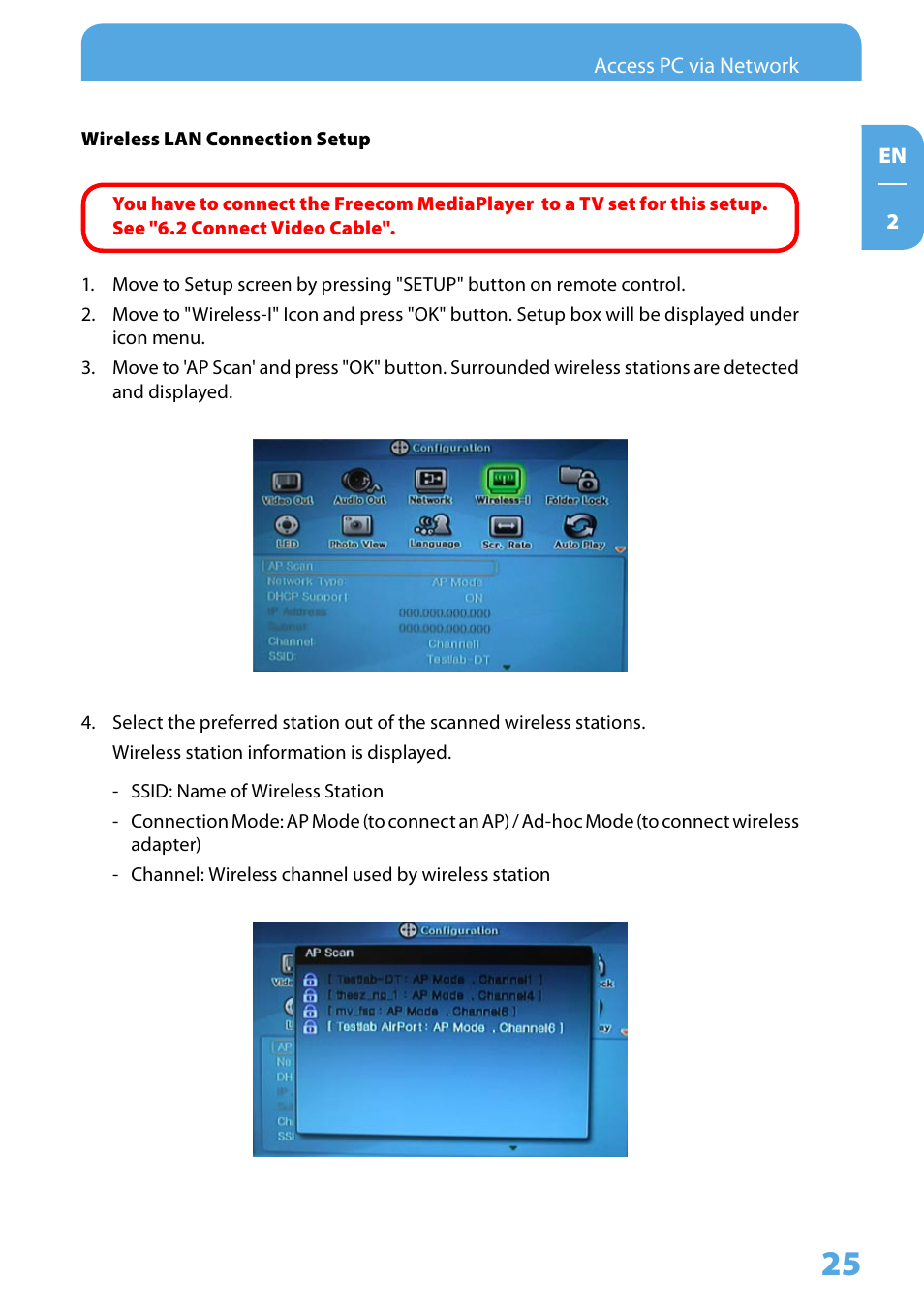 Freecom Technologies 350 User Manual | Page 25 / 107