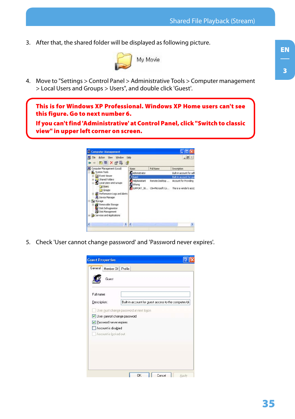 Freecom Technologies 350 User Manual | Page 35 / 107