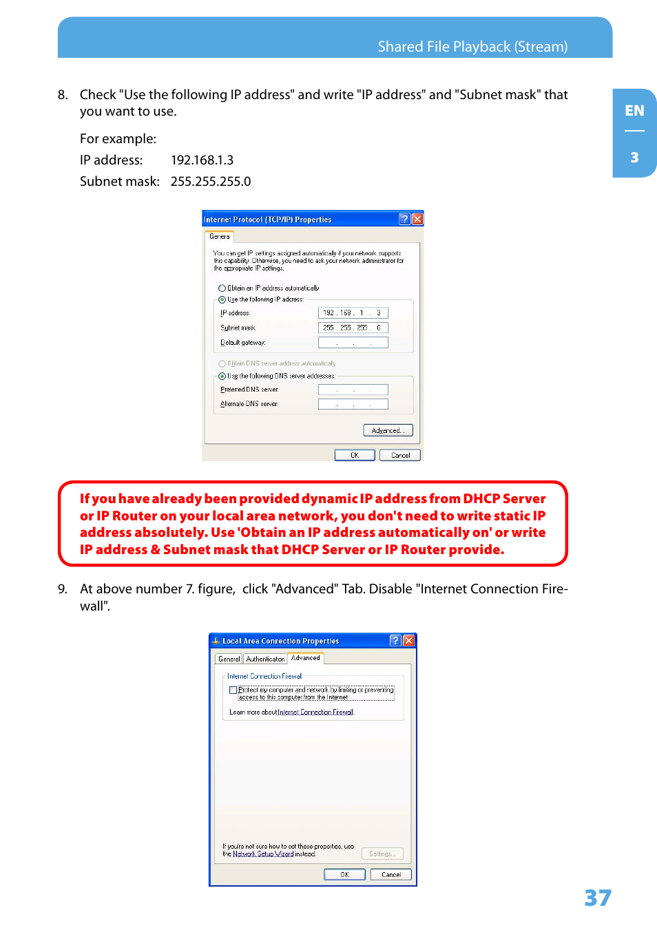 Freecom Technologies 350 User Manual | Page 37 / 107