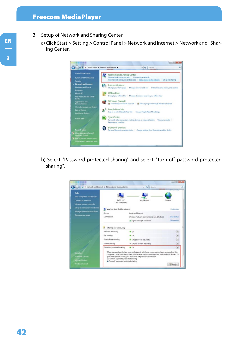 Freecom mediaplayer | Freecom Technologies 350 User Manual | Page 42 / 107