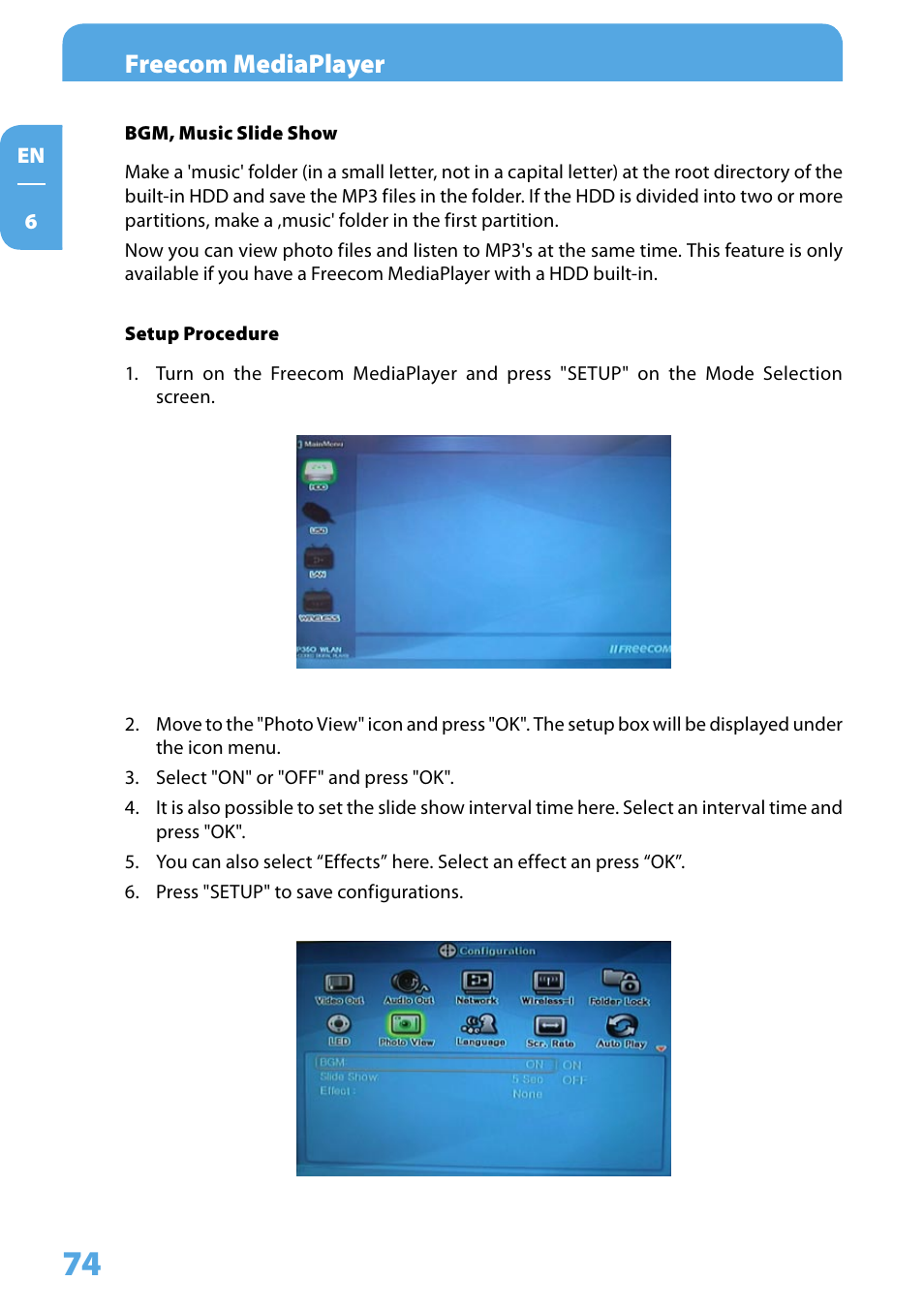 Freecom mediaplayer | Freecom Technologies 350 User Manual | Page 74 / 107